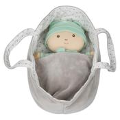 Baby Doll Teddy in Green Outfit with Basket image