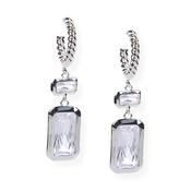 Jamal Earrings Silver
