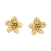 Zahar Gold Statement Stud Earrings image