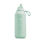 Chilly's 1 Litre Lichen Green Flip Bottle image