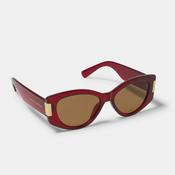 Rimini Cat Eye Sunglasses in Deep Red image