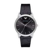 Emporio Armani Man Three-Hand Leather Watch (AR2500)