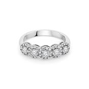 18ct White Gold Eternity Ring image