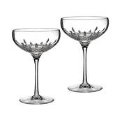 Waterford Crystal Lismore Essence Saucer Champagne Pair 18cm (1058185) image