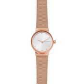 Skagen Freja Rose-Gold Tone Steel-Mesh Watch (SKW2665)