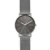 Skagen Signatur Three-Hand Grey Mesh Watch (SKW6577)