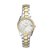 Fossil Scarlette Mini Three-Hand Date Two-Tone Stainless Steel Watch (ES4319) image