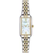 Citizen Silhouette Elongated Two-Tone Stainless Steel Watch (EG2694-59D)