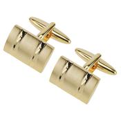 Rectangle Gold Plated Cufflinks (CL3007) image