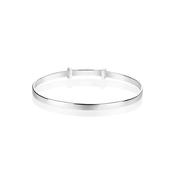 Newbridge Silverware Sterling Silver Christening Bangle (TP401) image