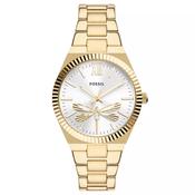 Fossil Scarlette Three-Hand Gold-Tone Stainless Steel Ladies Watch (ES5262) image