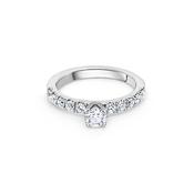 Cathal Barber Goldsmith 18ct White Gold Engagement Ring image