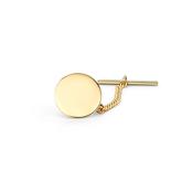 Cathal Barber Goldsmith 9ct Gold Circular Pin image
