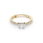 Cathal Barber Goldsmith 18ct Gold Engagement Ring image