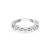 18ct White Gold Wedding Ring image