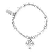 Children's Cute Mini Heart Tree Of Life Bracelet (CSBCM690) image