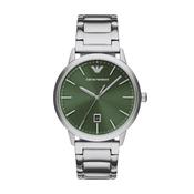 Emporio Armani Gents Ruggero Green Dial Watch (AR11575) image