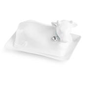 Newbridge Whiteware Cow Butterdish (CX501) image