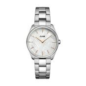 Cluse Féroce Petite Steel White Pearl Silver Colour (CW11211)