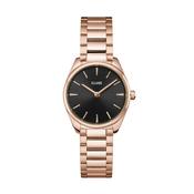 Cluse Féroce Mini Steel Black Rose Gold Colour (CW11703)