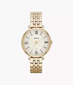 Fossil Jacqueline Gold-Tone Stainless Steel Watch (ES3434)