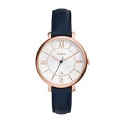 Fossil Jacqueline Navy Leather Watch (ES3843) image