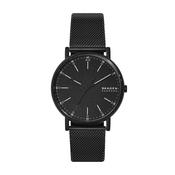 Skagen Signatur Three-Hand Midnight Steel Mesh Watch (SKW6579) image