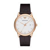 Emporio Armani Brown Genuine Leather Men's Watch (AR2502) image