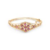 9ct Pre-owned Ruby Bangle