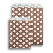 Brown Polka Dot Paper Bags image