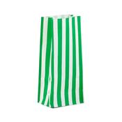 Green Stripe Pick n Mix Paper Bags
