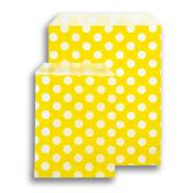 Yellow Polka Dot Paper Bags image