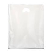 Frosted Plastic Carrier Bags