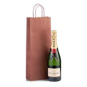 Italian Bordeaux Paper Bottle Bags image