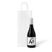 White Paper Bottle Bags image
