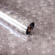 Snowflake Design Cellophane Florist Roll image