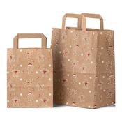 Gingerbread Brown Internal Flat Handle Bags image