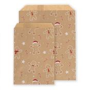 Gingerbread Brown Paper Counter Bags image