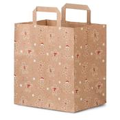 Gingerbread Brown Patisserie Flat Handle Bags image