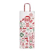 Iconic Christmas One Bottle Bag with Twisted Handles image