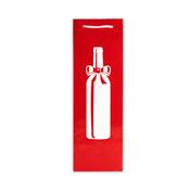 Laminated Jingle and Snow One Bottle Bag image