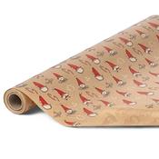 Smiling Santa Brown Kraft Roll image