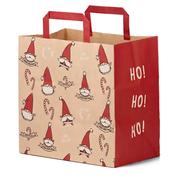 Smiling Santa Brown Patisserie with Flat Handles image