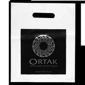 Printed Plastic Carrier Bags with Punched Out Handles