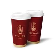 Printed Double Wall Biodegradable Coffee Cups image