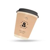 Printed Double Wall Compostable Coffee Cups image