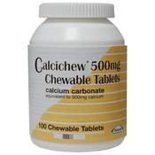 Calcichew Calcium Carbonate tablets 500mg x 100 - For Bone health image