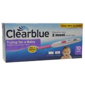Clearblue Ovulation Kit x 10 tests - Hormone test kit  With or Without Centrum Conception x 30 tablets image