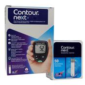 Contour Next Blood Glucose Monitor + Contour Next Strips x 50 image