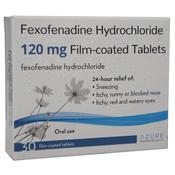 Fexofenadine Allergy 120mg Tablets x 30 - For Allergy and Hayfever image